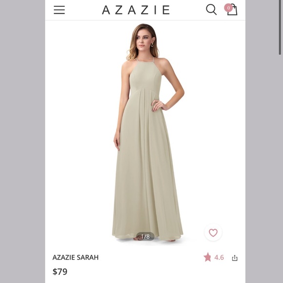 Azazie Dresses & Skirts - Azazie Sarah (still has tags!) - size 4